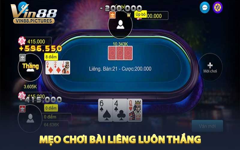 Mẹo chơi bài Liêng luôn thắng