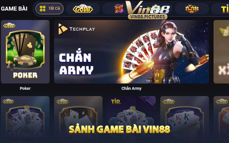 Giới Thiệu Về Sảnh Game Bài VIN88